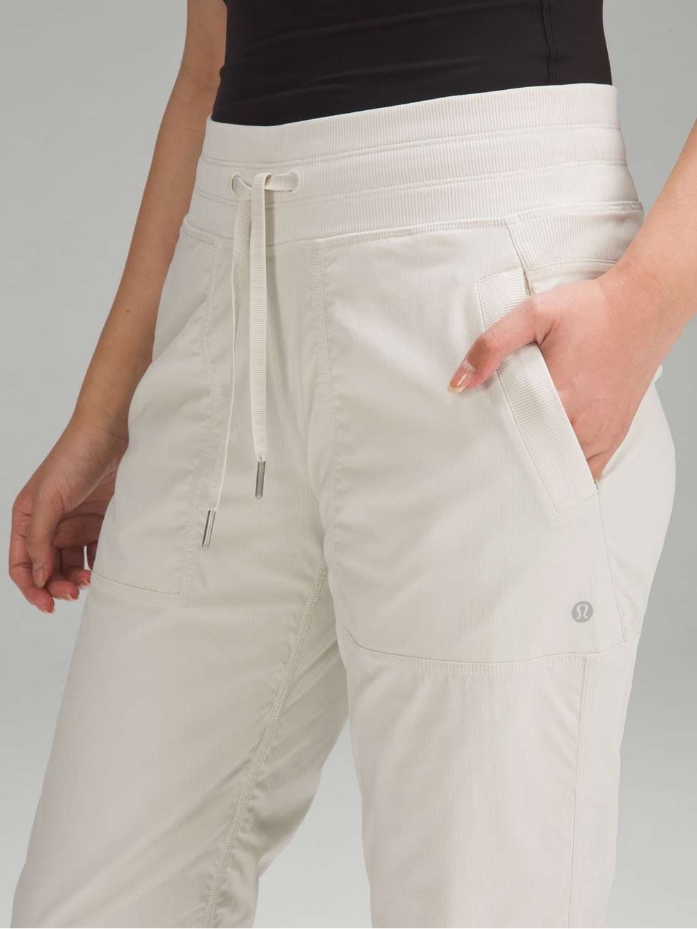 lululemon Dance Studio Mid-Rise Pant Regular — Dove Grey — Size 14